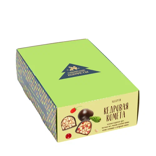  Кедровая комета Ассорти (9429) (классика, клюква, шишка, земляника), 540г   в Минеральных Водах