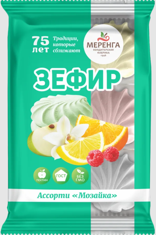 №1 Меренга Зефир Мозайка, 270г  в Минеральных Водах