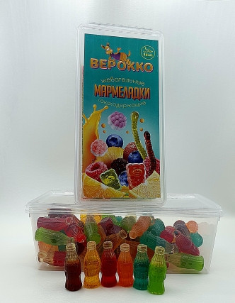  Жевательный мармелад Бутылочки МИКС, 250г      в Минеральных Водах