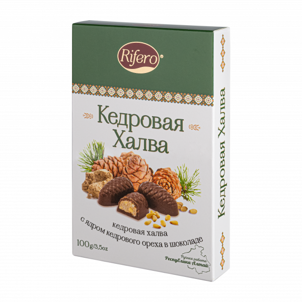 №1 Риф и ко Конфеты "Кедровая халва" 100г   в Минеральных Водах