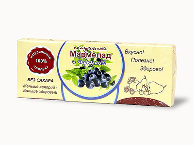 №2 Мармелад натуральный "Черника" 140г в Минеральных Водах