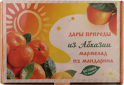 №2 Мармелад дары природы "Мандарин" 180г  в Минеральных Водах